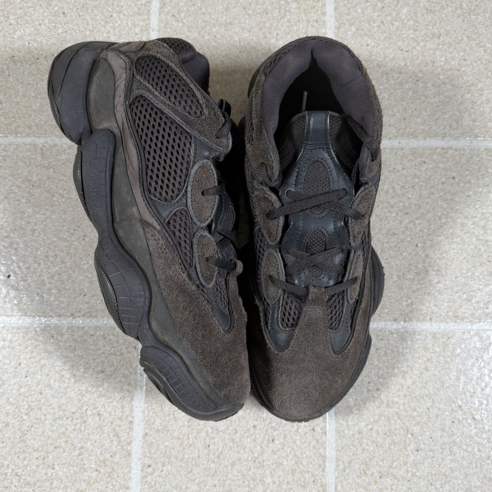 adidas Yeezy 500 Utility Black Low Top Mesh F36640 Kanye West men's sz 8